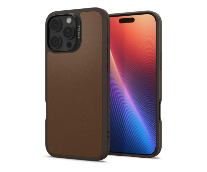 Etui / obudowa na smartfona Spigen Cyrill Kajuk Mag Magsafe do Iphone 16 Pro Max Saddle Brown